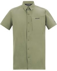 Regatta - Insect Repellent Short-Sleeved Travel Shirt (Sage) - Lyst