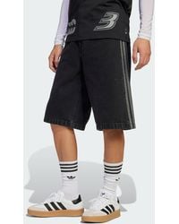 adidas Originals - Adicolor Denim Firebird Shorts - Lyst
