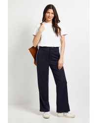 Wallis - Ponte Side Stripe Trouser - Lyst