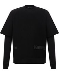 DSquared² - Cool Fit Dubbellaags Logo-sweatshirt - Lyst