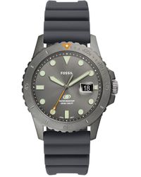 Fossil - Watch Fs5994 Silicone - Lyst
