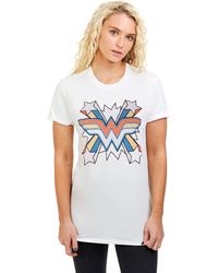 Dc Comics - D.C. Wonder 'Burst' T-Shirt Cotton - Lyst