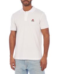 DIESEL - A12477-7Rmxza Short-Sleeved Polo Shirt - Lyst