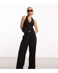 Collusion - Tailored Wide Leg Trousers Co-Ord With Elasticated Waistband - Lyst
