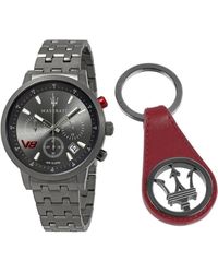 Maserati - Horloge Granturismo Cadeauset Grijs - Lyst