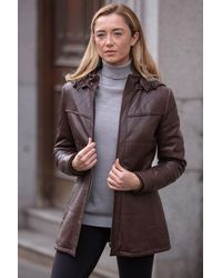 Ashwood Leather - Real Duffle Jacket - Lyst
