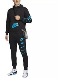 Nike - Standard Issue Swoosh Hooded Fleece Tracksuit - Lyst