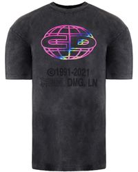 Criminal Damage - Washed T-Shirt Cotton - Lyst