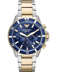Emporio Armani - Diver Multicolour Watch Ar11362 - Lyst