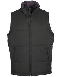 Sol's - Warm Padded Bodywarmer Jacket - Lyst