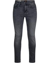 BOSS - Delaware Mid Rise Slim Fit Jeans - Lyst