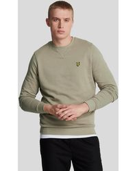 Lyle & Scott - Merk Sage Uniform Pull-Over Sweatshirt - Lyst