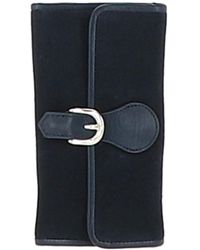 Ashwood Leather - 10 Card Suede Purse - Lyst