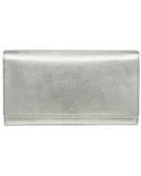 NiNa Amora - 'Mirella' Metallic Leather Purse - Lyst
