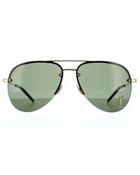 Saint Laurent - Classic 11 M Aviators - Lyst