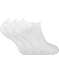 Sock Snob - 3 Pairs Thick Cushioned Low Cut Ankle Thermal Trainer Socks - Lyst