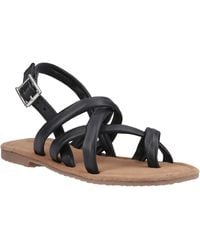 Hush Puppies - Hope Leather Sandals - Lyst
