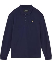 Lyle & Scott - Long Sleeve Polo Shirt - Lyst