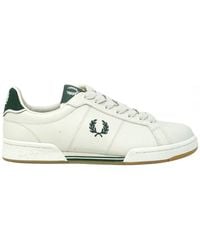 Fred Perry - B6202 254 B722 Leather Trainers - Lyst