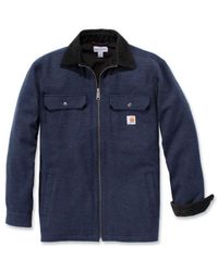 Carhartt - Pawnee Zip Cotton Water Repellent Shirt Jacket - Lyst