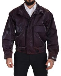 Dolce & Gabbana - Elegant Biker Jacket - Lyst