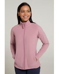 Mountain Warehouse - 'Raso' Fleece Jacket Full Zip Soft Touch Warm Outdoors Layer Breathable Gilet - Lyst