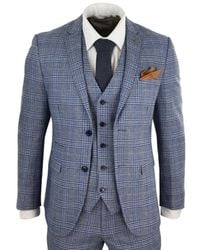 Paul Andrew - 3 Piece Tweed Check Vintage Retro Suit - Lyst