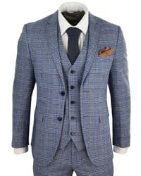 Paul Andrew - 3 Piece Tweed Check Vintage Retro Suit - Lyst