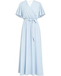 Gina Bacconi - Crissy Maxi Dress With Cape Sleeve - Lyst