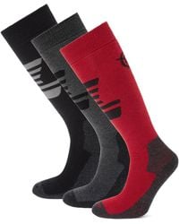 TOG24 - Bergenz 3 Pack Ski Socks/Chilli /Dark Marl - Lyst
