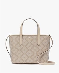 Kate Spade - Flower Pvc Small Tote - Lyst