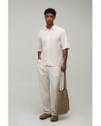 BoohooMAN - Oversized Half Sleeve Fruit Print Shirt And Relaxed Trouser Set - Lyst