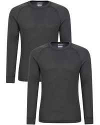 Mountain Warehouse - 'Talus' Thermal Base Layer Gym Top Long Sleeve Moisture Wicking - Lyst