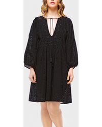 Elle - Jane Embroidery Anglaise Beach Dress - Lyst