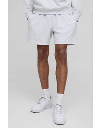 BoohooMAN - Lightweight Basic Relaxed Fit Short Length Shorts - Lyst