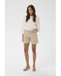 Kaffe - Denim Short Kazelina Denim Short Regular Fit - Lyst