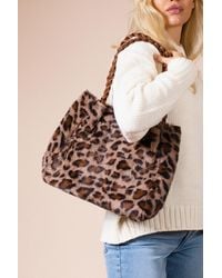 SVNX - Faux Fur Shoulder Bag - Lyst