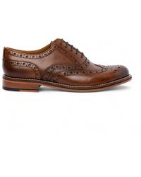 Chapman & Moore - Leather Wingtip Brogue Oxford Office Shoes - Lyst