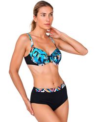 Teleno - Bikini With Underwire And High Waist Bottom Tegb1425C - Lyst