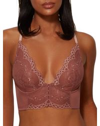Gossard - Superboost Lace Deep V Bralette - Lyst