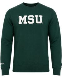 Mitchell & Ness - Ncaa Michigan State University Arch Sweater - Lyst