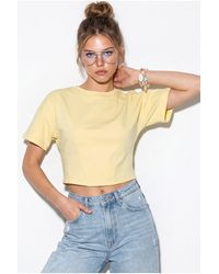 Bianco Lucci - Cotton Blouse With Elastane - Lyst