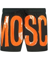 Moschino - 5b61445989 5125 Zwarte Korte Broek - Lyst