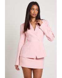 Boohoo - Tailored Mini Skort - Lyst