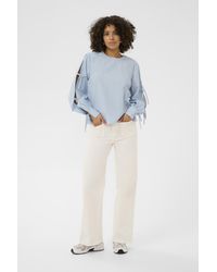 Kaffe - Blouse Met Lange Mouwen Kalevia Blouse Met Lange Mouwen Regular Fit - Lyst