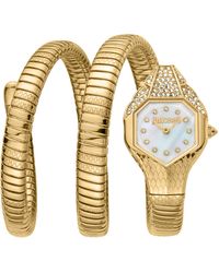 Just Cavalli - Snake 316L Stainless Steel Watch - Lyst