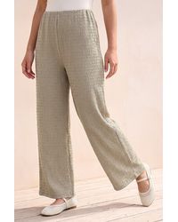 Roman - Petite Textured Stretch Trouser - Lyst