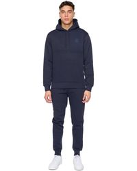 Duck and Cover - "Merchell" Hoodie Und Jogginghosen-Set Für Herren (Marineblau) - Lyst