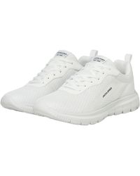 Jack & Jones - Jack And Jones Taylor Mesh Trainers (helder Wit) - Lyst