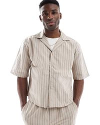 Only & Sons - Relaxed Fit Linen Shirt Co-Ord - Lyst